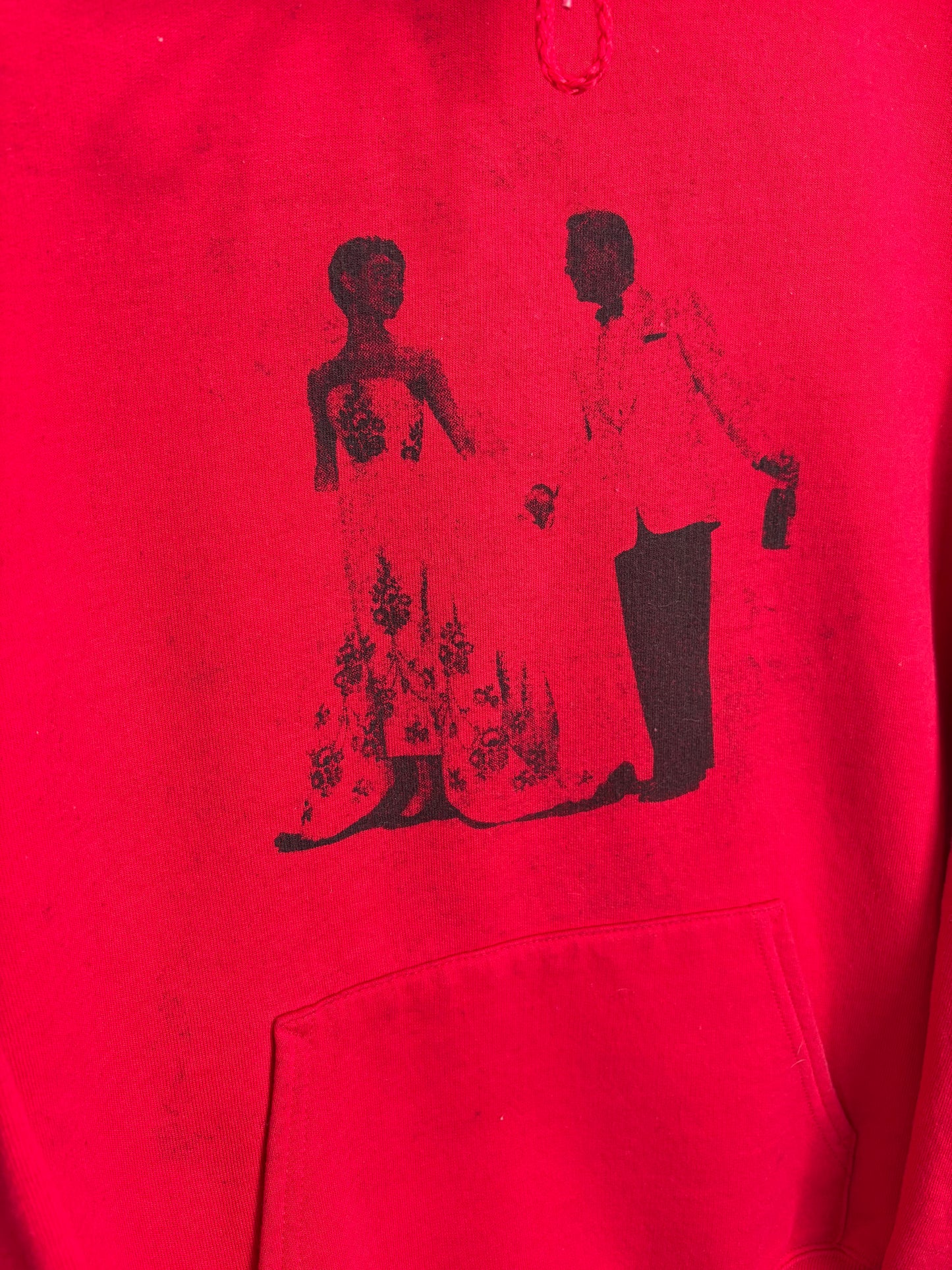 Audrey Hepburn Test Print Hoodie (Medium)