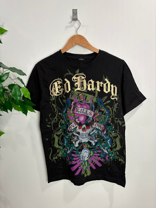 Y2k Ed Hardy t-shirt (Medium)