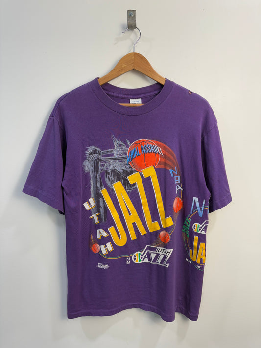 1992 Utah Jazz Aerial Assault t-shirt (Large)