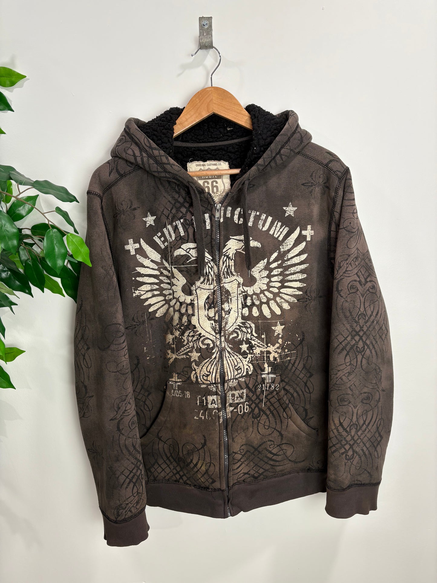 Y2k Route 66 Hoodie (Medium)