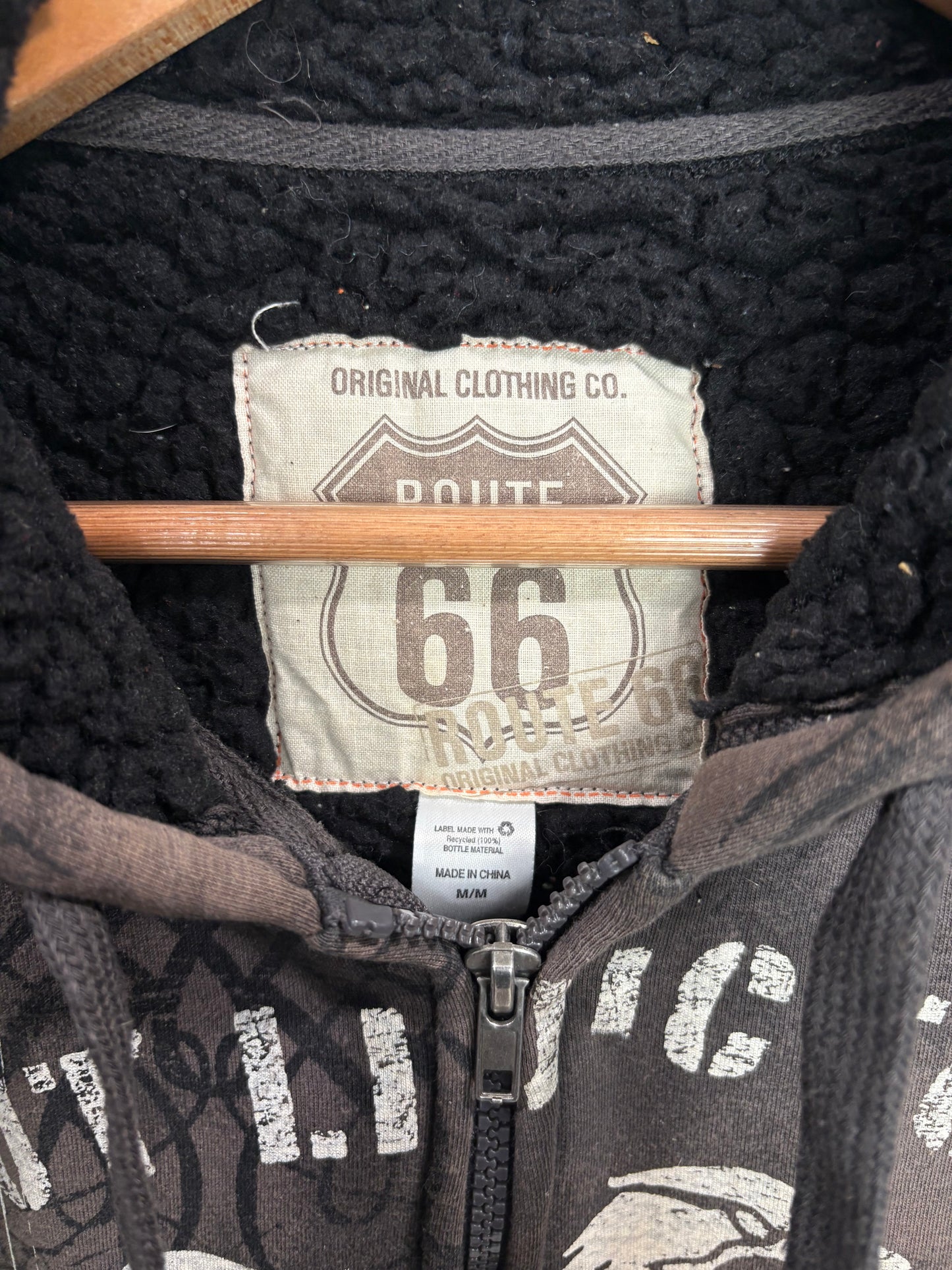 Y2k Route 66 Hoodie (Medium)