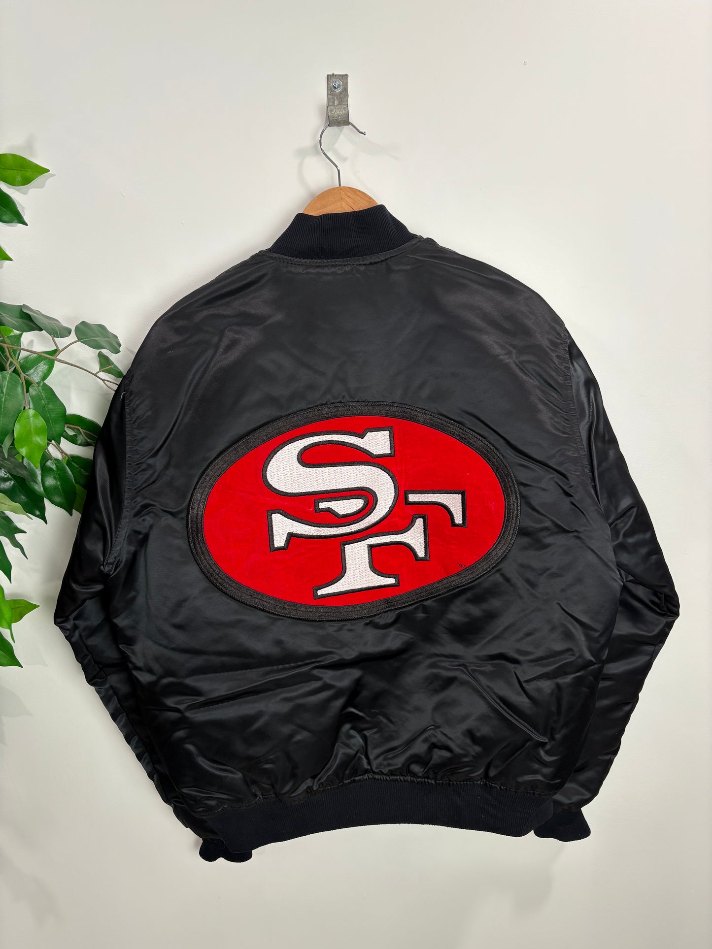 Vintage 49ers Satin Jacket (Large)