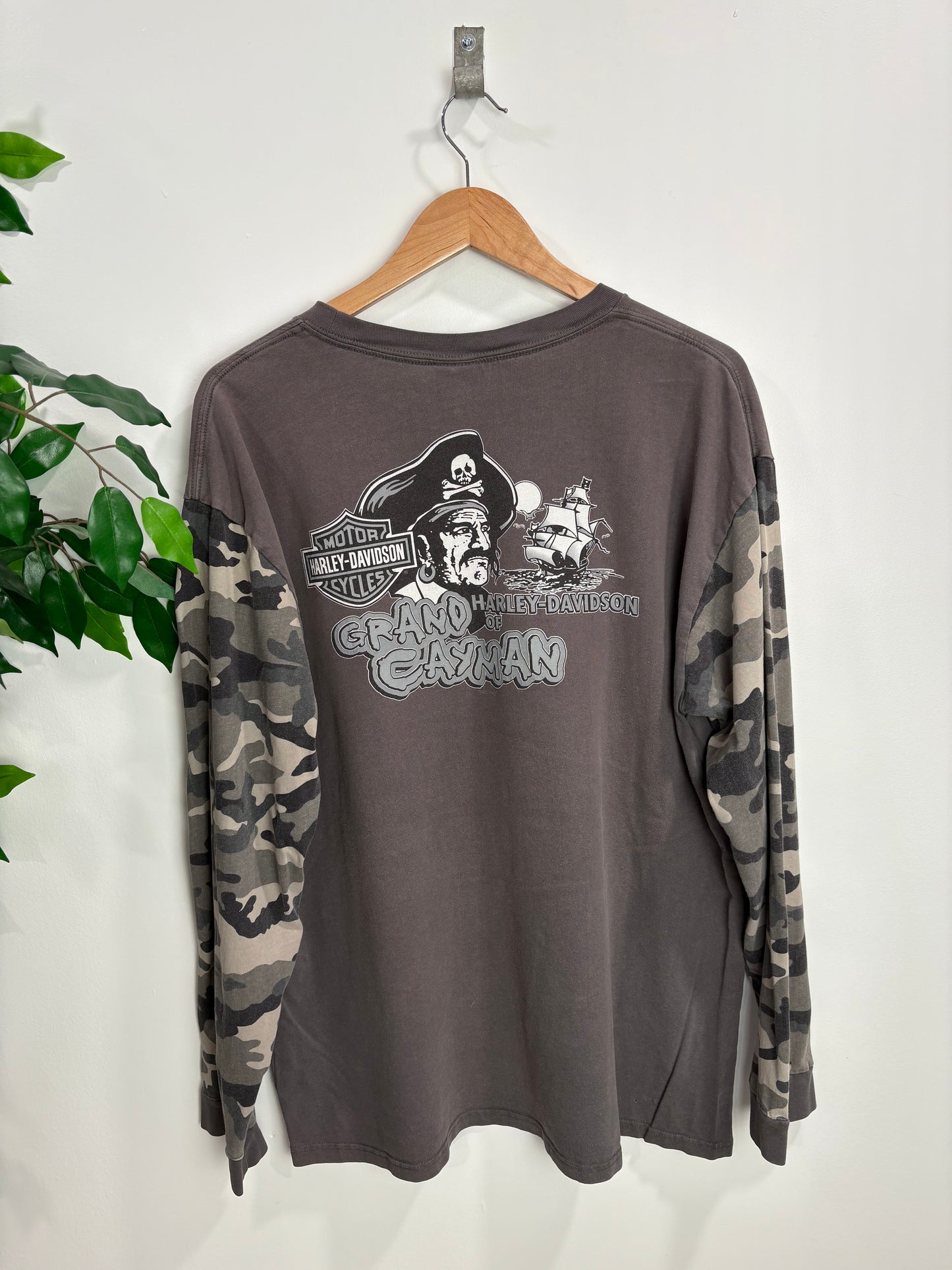 Harley Davidson camo Longsleeve (XL)