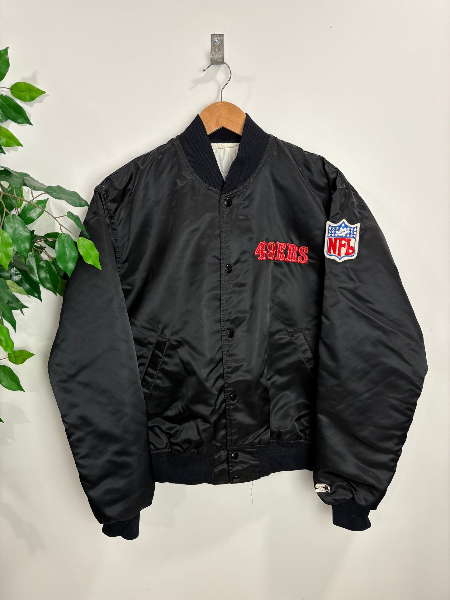 Vintage 49ers Satin Jacket (Large)