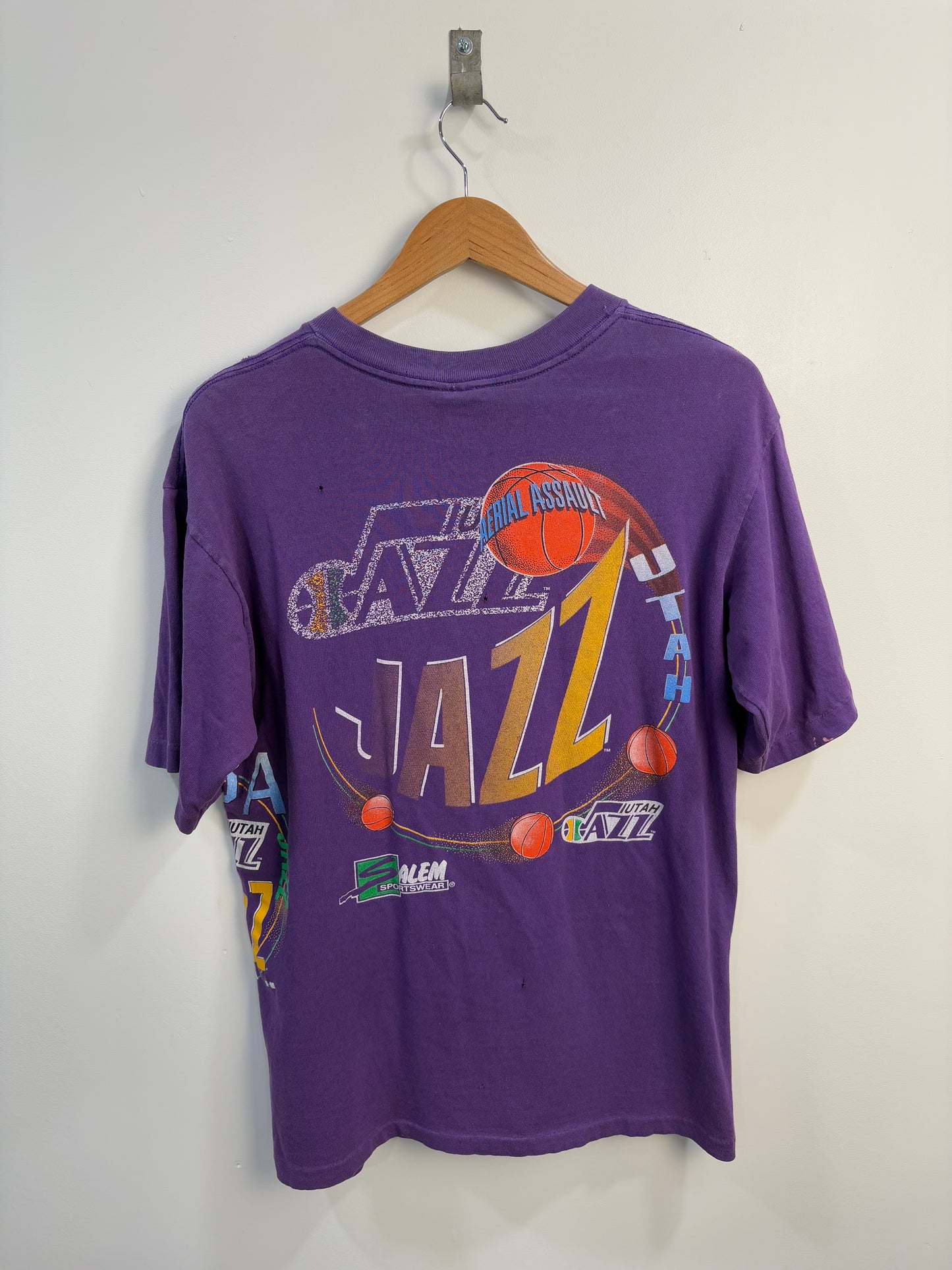 1992 Utah Jazz Aerial Assault t-shirt (Large)