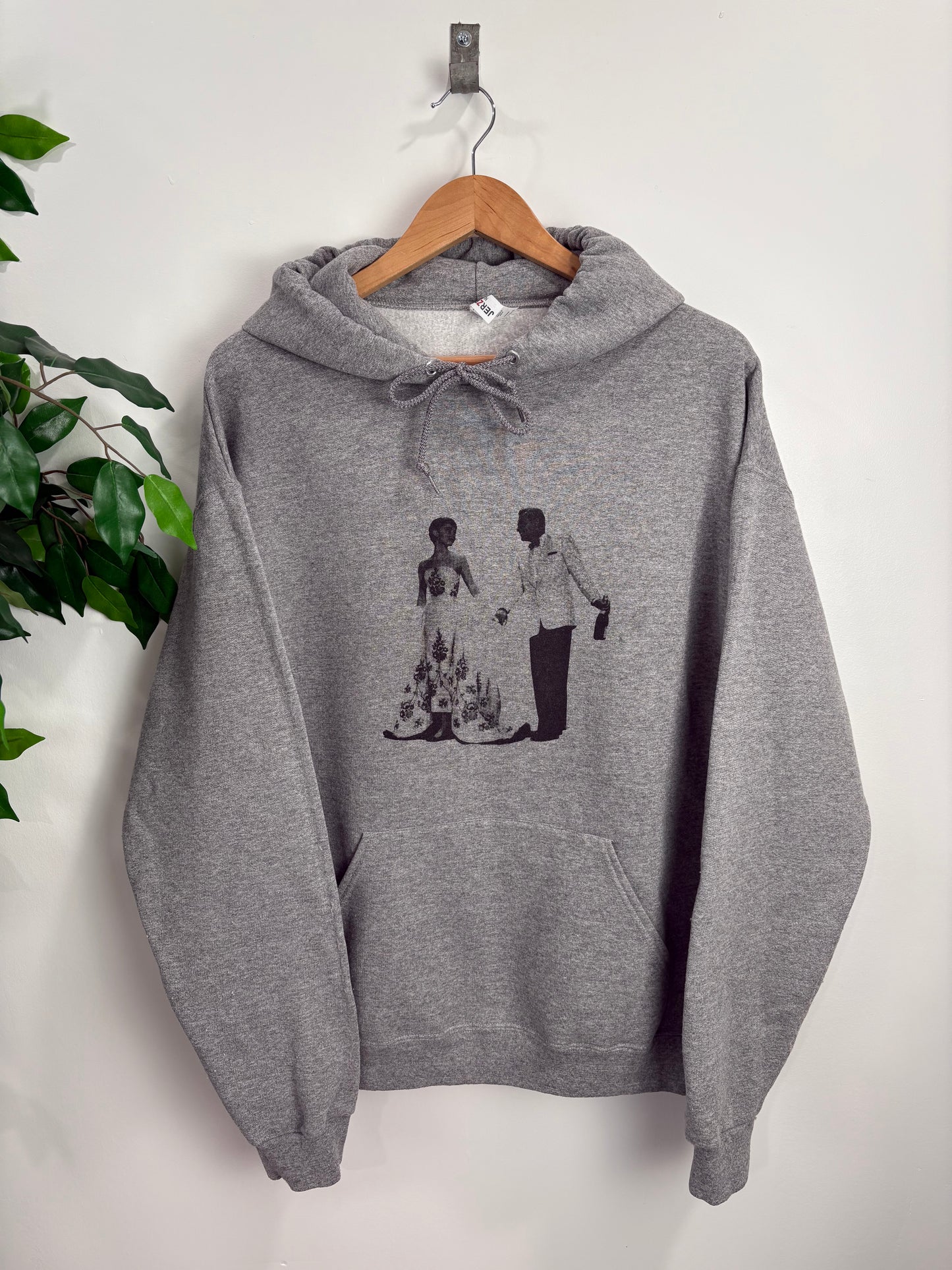 Audrey Hepburn Test Print Hoodie (Large)
