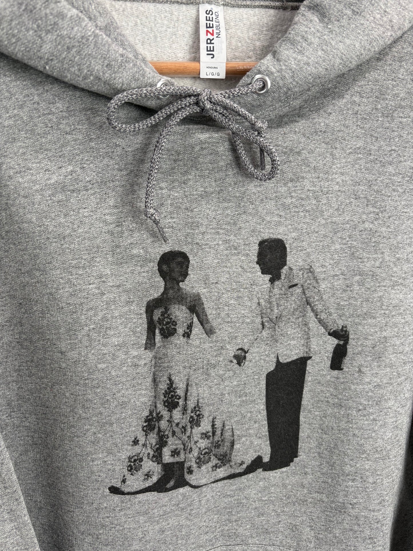 Audrey Hepburn Test Print Hoodie (Large)